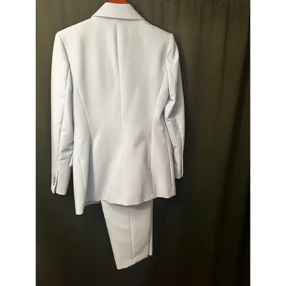 Zara 2 Piece Set Double Breasted Shoulder Pad Blazer and Slim High Waist Pants - Picture 10 of 15